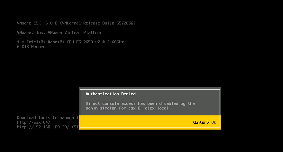 Enable and Configure ESXi Host Lockdown Mode